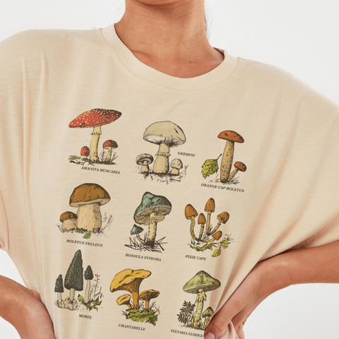 Vintage Mushroom T Shirt