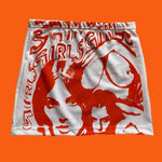 Graphic Print Mini Skirt