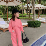 Two Piece Loose Fit Sweatsuit